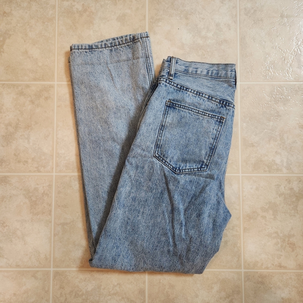 Princess Polly Ripped Blue Jeans